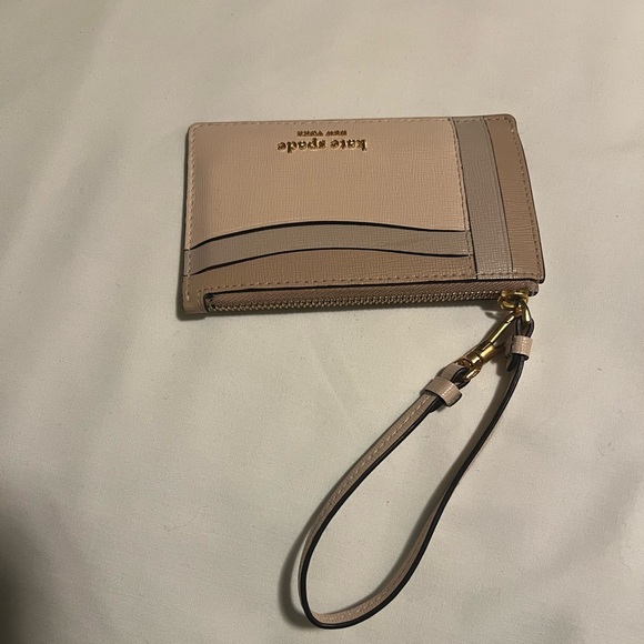 Kate Spade Morgan Colorblocked Card Case Wristlet - Picture 2 of 7